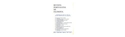 1995,V.51,N.3-4, Filosofia em Portugal VIII