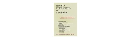 1991,V.47,N.4, Philosophy in Portugal VI