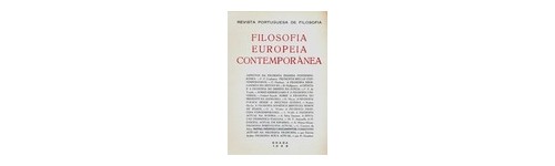 1958,V.14,N.3-4, Filosofia Europeia Contemporânea