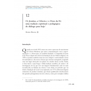 Os Jesu&iacute;tas, a Ci&ecirc;ncia e o Deus da F&eacute;: uma tradi&ccedil;&atilde;o espiritual e pedag&oacute;gica de di&aacute;logo para hoje