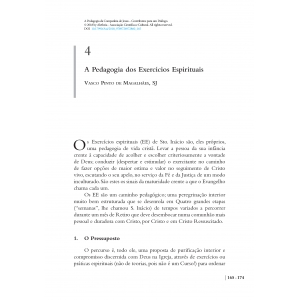 A Pedagogia dos Exerc&iacute;cios Espirituais