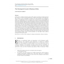 The Ontological Ground of Business Ethics