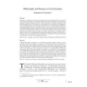 Philosophy and Science as Conversation