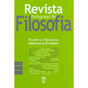 Filosofia e Ecologia: Elementos para uma &Eacute;tica Ambiental