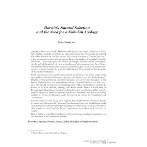 Darwin's Natural Selection and the Need for a Kuhnian Apology