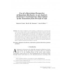 Use of a Darwinian Perspective of Quantum Mechanics to an Analysis of Science