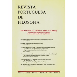 Os Jesu&iacute;tas e a Ci&ecirc;ncia: (S&eacute;cs. XVI-XVIII)