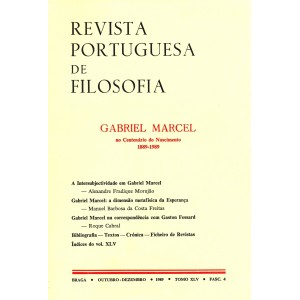 Gabriel Marcel: no Centen&aacute;rio do Nascimento 1889&mdash;1989