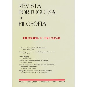 Filosofia e Educa&ccedil;&atilde;o