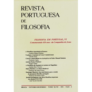Filosofia em Portugal VI