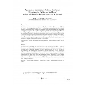 Anota&ccedil;&otilde;es Cr&iacute;ticas de Sobre a Ess&ecirc;ncia