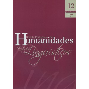 RPH, 2008, Vol. 12, Fasc. 1 - Estudos Linguísticos