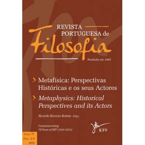 Metaf&iacute;sica: Perspectivas Hist&oacute;ricas e os seus Actores