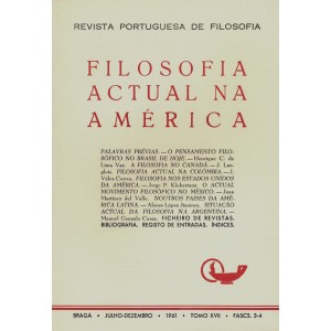Filosofia Actual na Am&eacute;rica