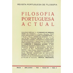 Filosofia Portuguesa Actual
