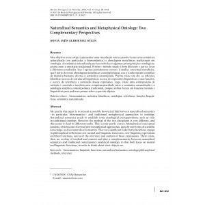 Naturalized Semantics and Metaphysical Ontology
