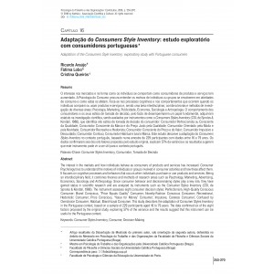 Adapta&ccedil;&atilde;o do Consumers Style Inventory