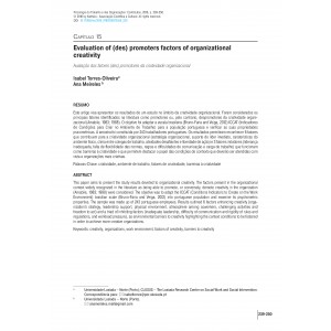 Evaluation of (des) promoters factors of organizational creativity
