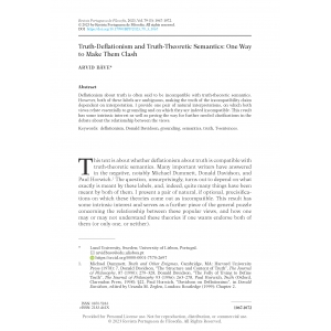 Truth-Deflationism and Truth-Theoretic Semantics: One Way to Make Them Clash