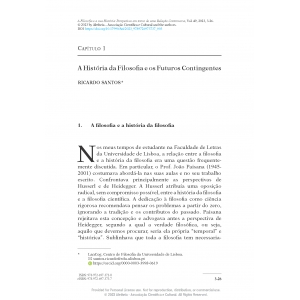 A Hist&oacute;ria da Filosofia e os Futuros Contingentes
