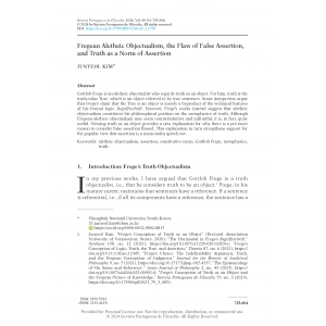 Fregean Aletheic Objectualism, the Flaw of False Assertion, and Truth as a Norm of Assertion