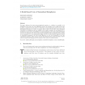 A Model-Based Form of Naturalised Metaphysics