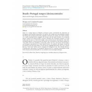 Brasil e Portugal: tempos (des)encontrados