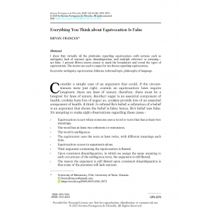 Everything You Think about Equivocation Is False